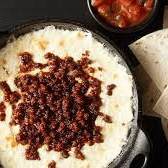 Queso Fundido con Tocino