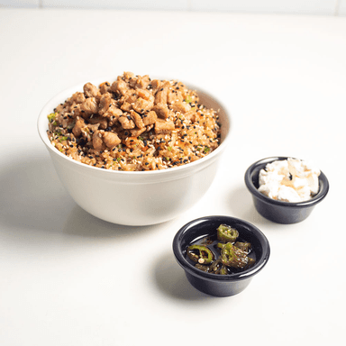 Yakimeshi con lomo