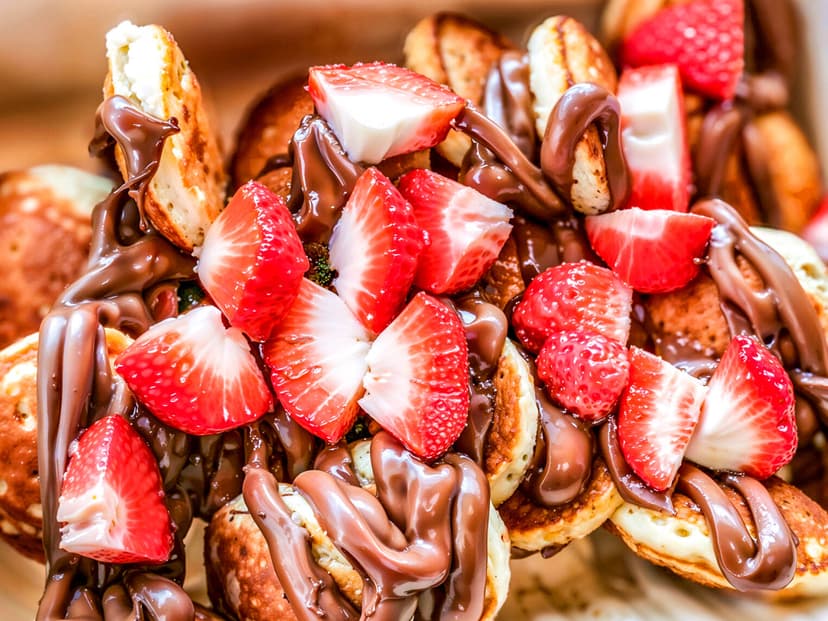 MINI HOT CAKES Café y Frappe