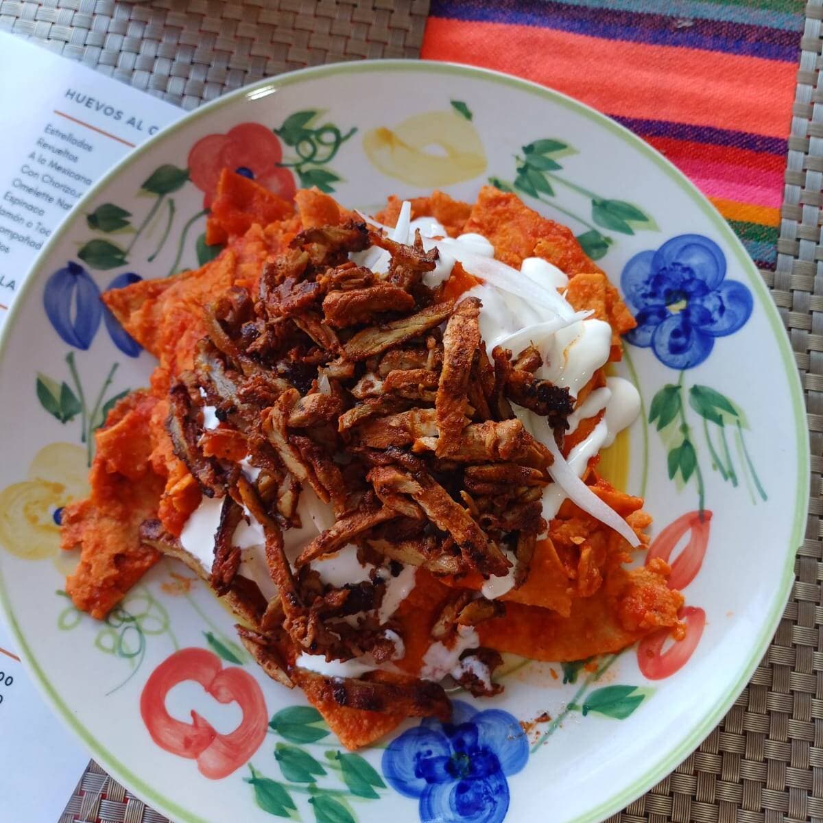 Chilaquiles con Pastor