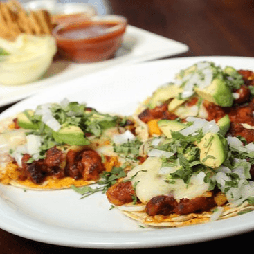 Taco De Pastor En Harina