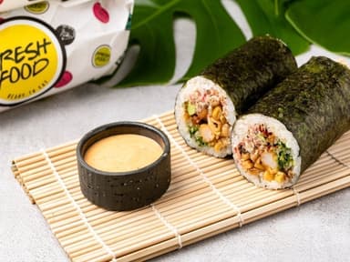 Poke Roll Smoked Crab