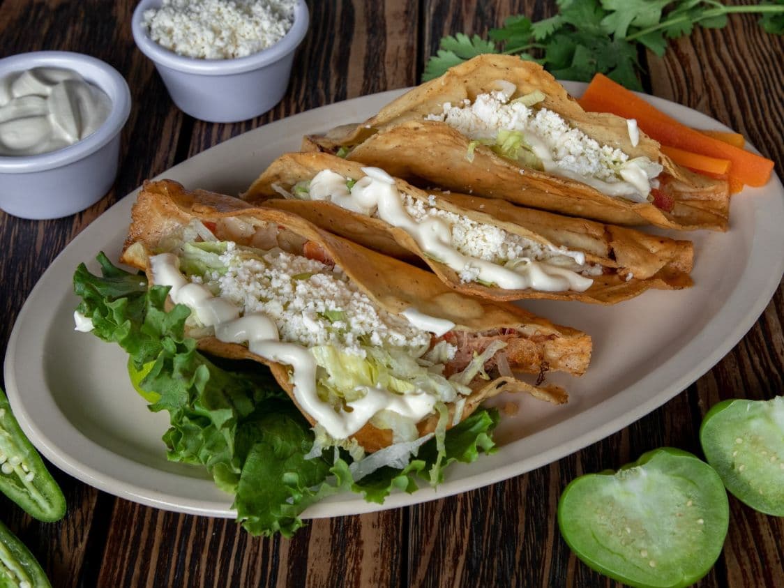 Tacos Dorados 3 Piezas