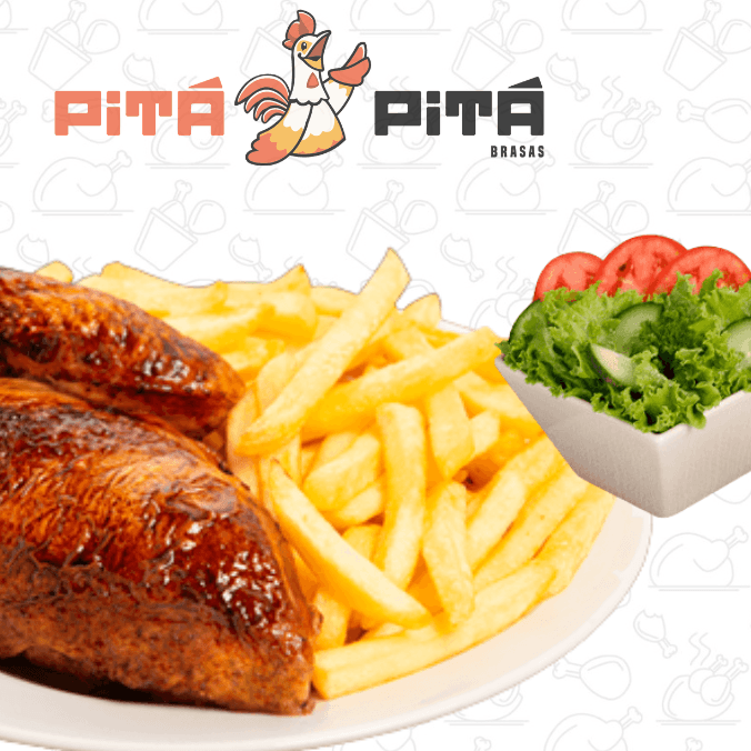 1/4 Pollo a la Brasa + Ensalada Fresca