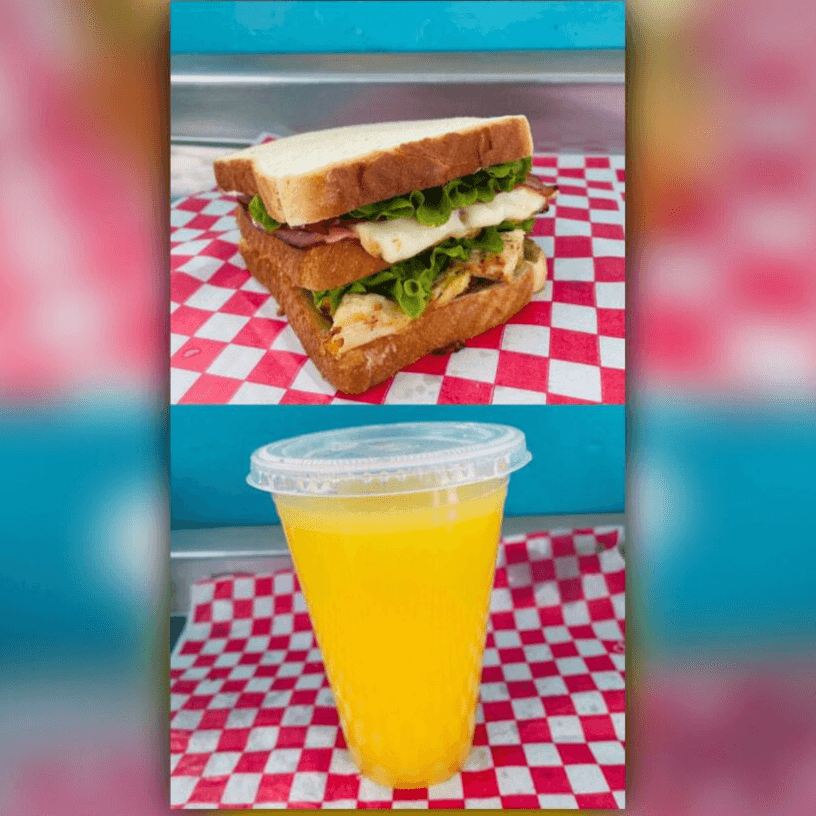 Combo Jugo mas Super Sándwich Supremo