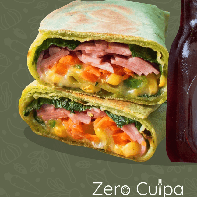 Wrap Jamón y Queso