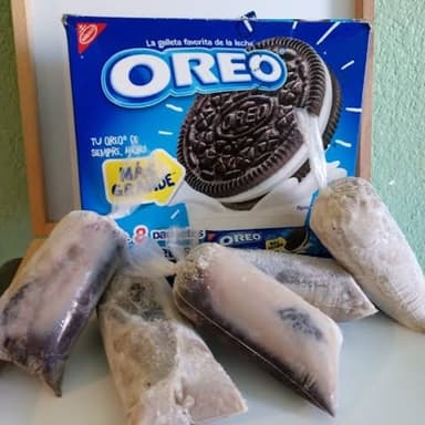 Hielito gourmet de oreo