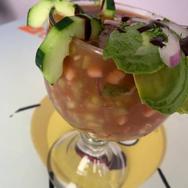 ceviche de camaron 1/2lt