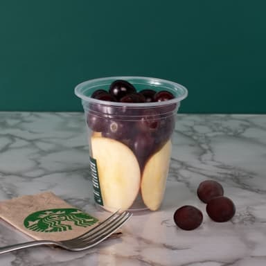 Fruta mixta (manzana con uva negra) 160 g