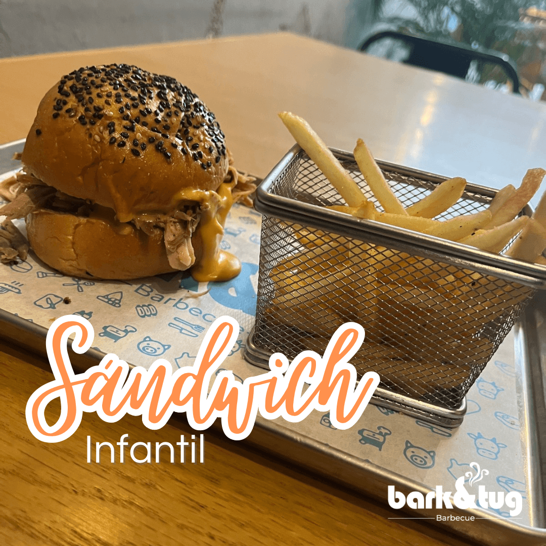 Sándwich Infantil Pulled Pork