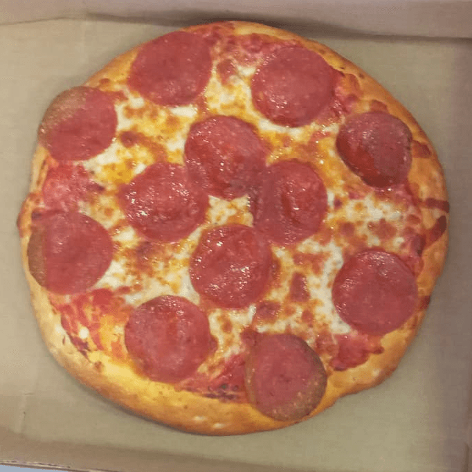 Pizza Personal de Peperoni.