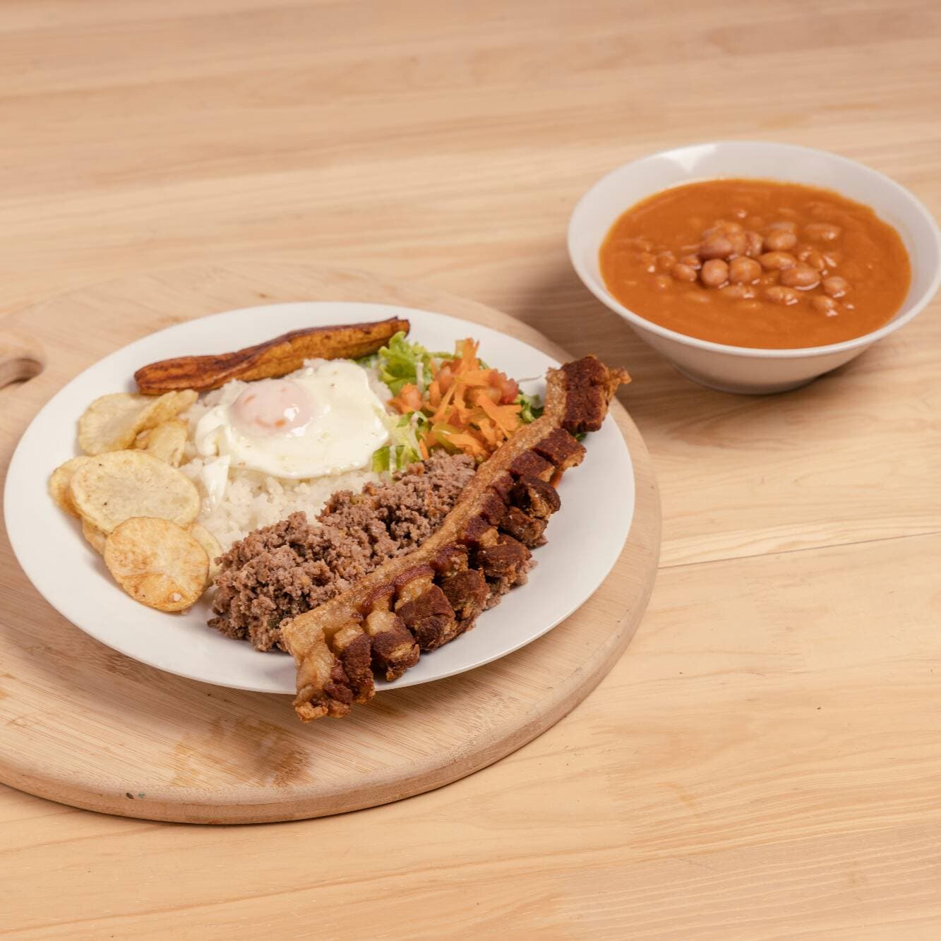 Mixto (Molida y Chicharrón)
