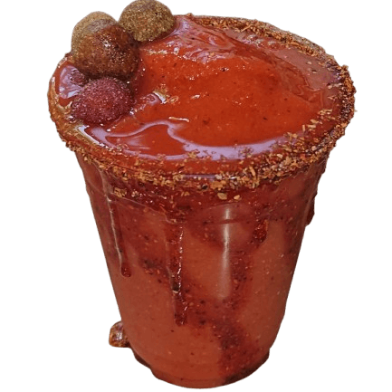 Frappé de pica fresa.