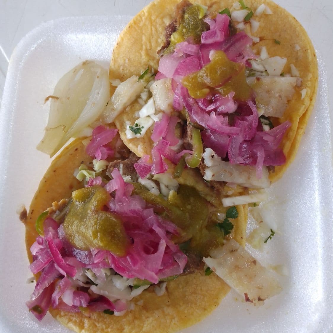 Tacos de Cabeza de Res
