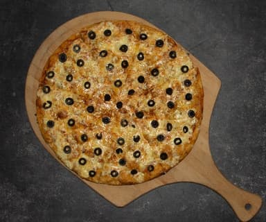 Pizza de aceituna negra