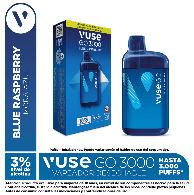 Vuse go 3000 blue raspberry 34mg