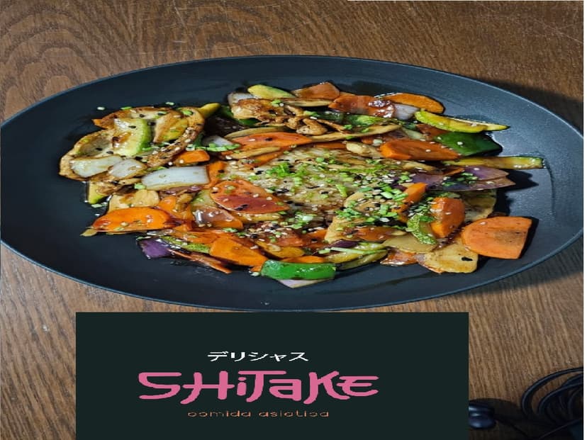 Shitake Comida Asiática