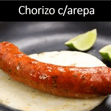 Arepa con Chorizo