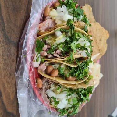 Tacos de bistec c/papa