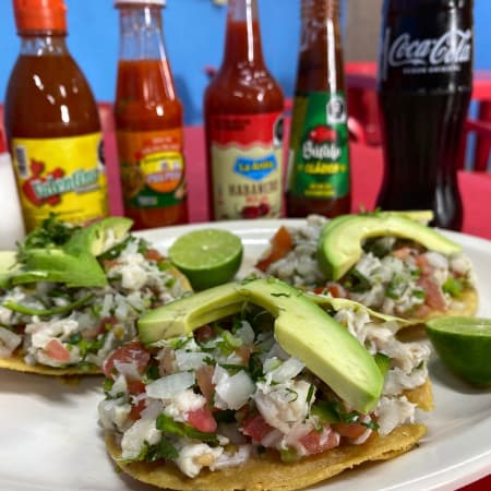 Tostada de Ceviche