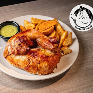 Medio Pollo Asado