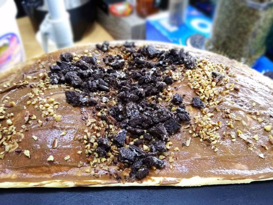 Crepa de Nutella con OREO