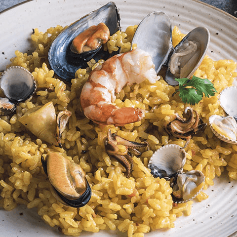 Arroz a la Marinera grande.