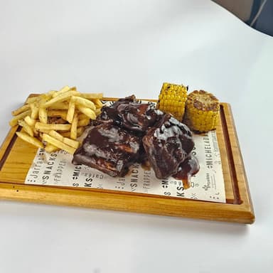 Costillitas a la BBQ