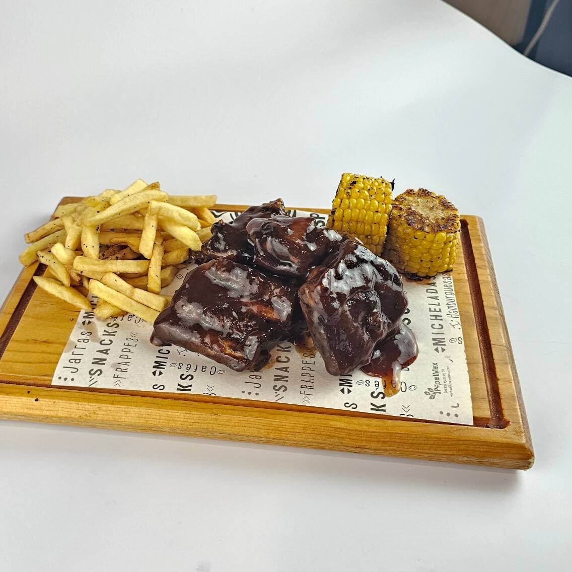Costillitas a la BBQ