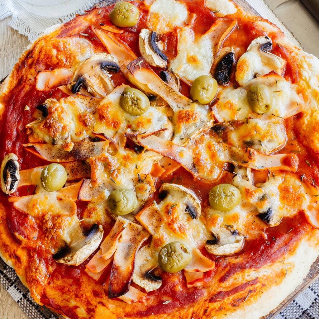 Pizza Champiñon Medium 30 Cm