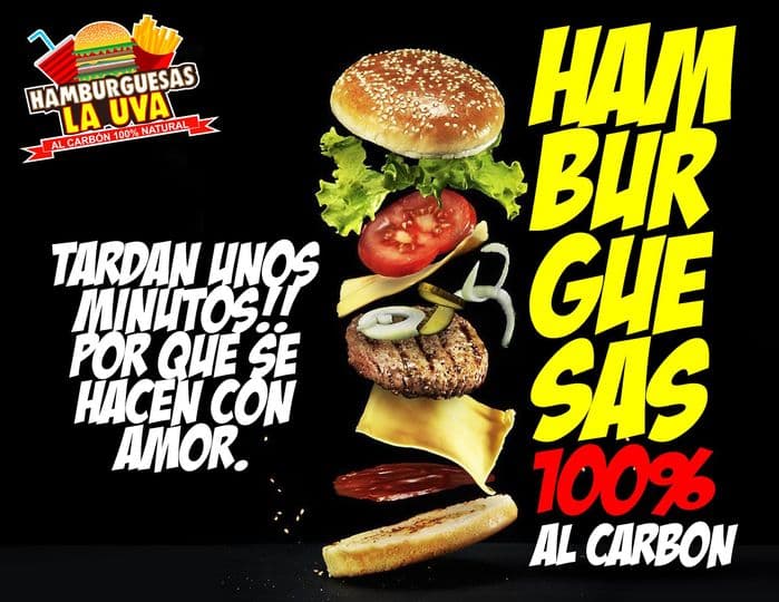 Hamburguesa La Uva