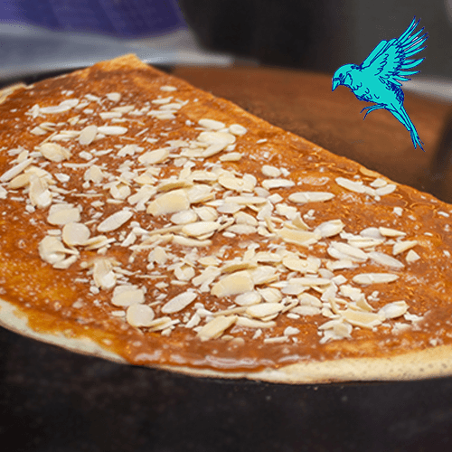 Crepe Dulce Leche Almendras