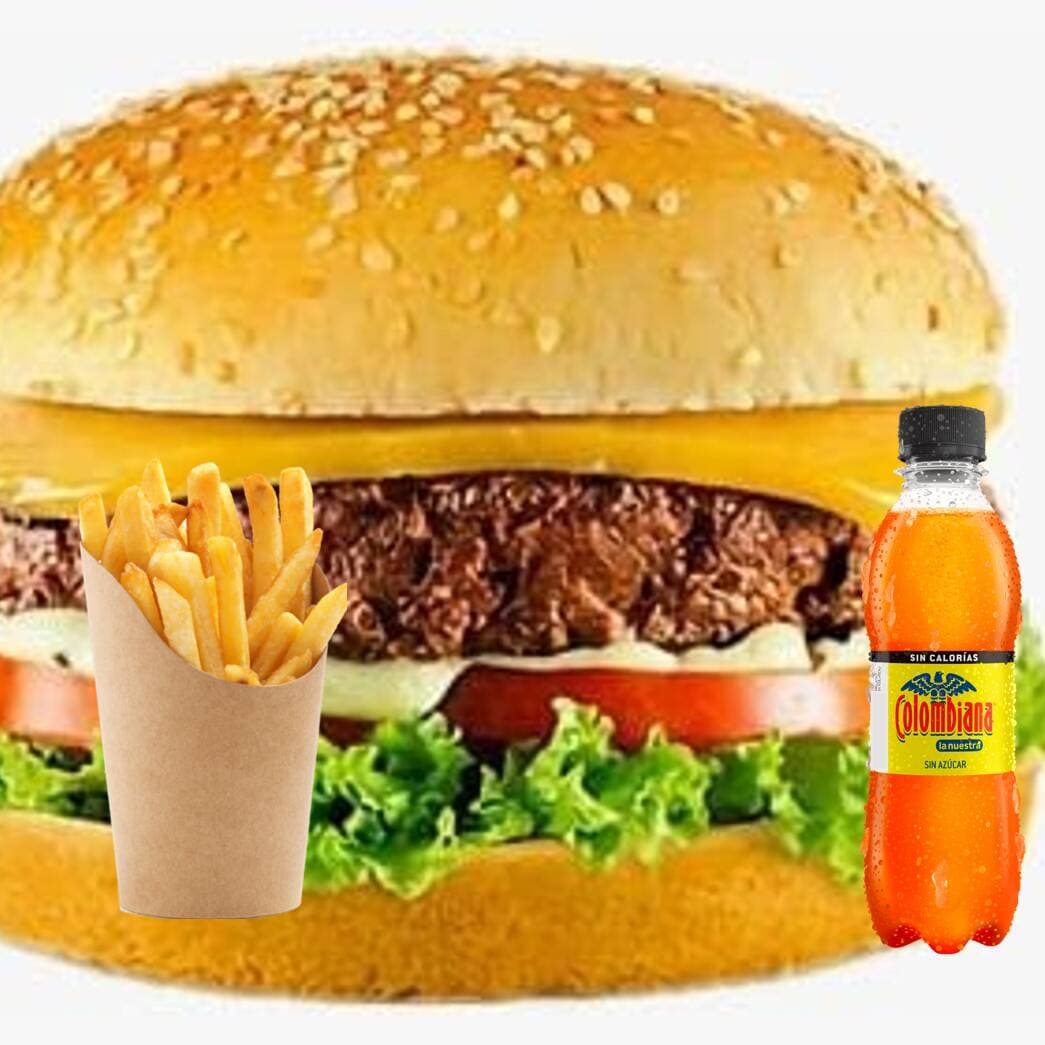 Premium De Carne + Papas+ Gaseosa