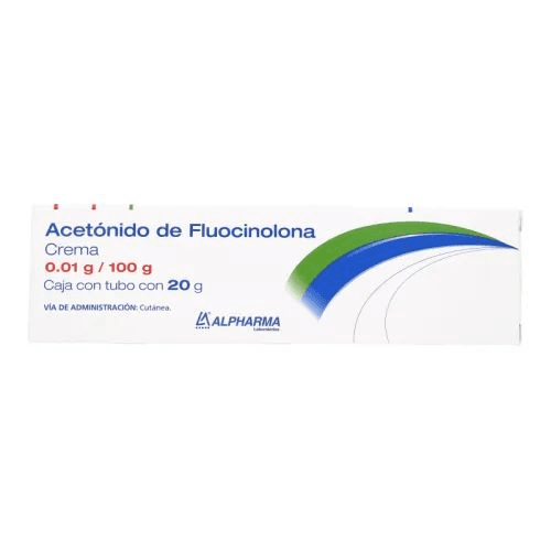 ACETONIDO DE FLUOCINOLONA 0.01G/100G CREMA 20GR