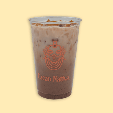 Frío Cacao con avena agua 14oz