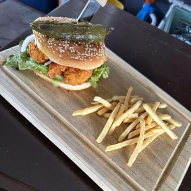 Hamburguesa Crispy chicken