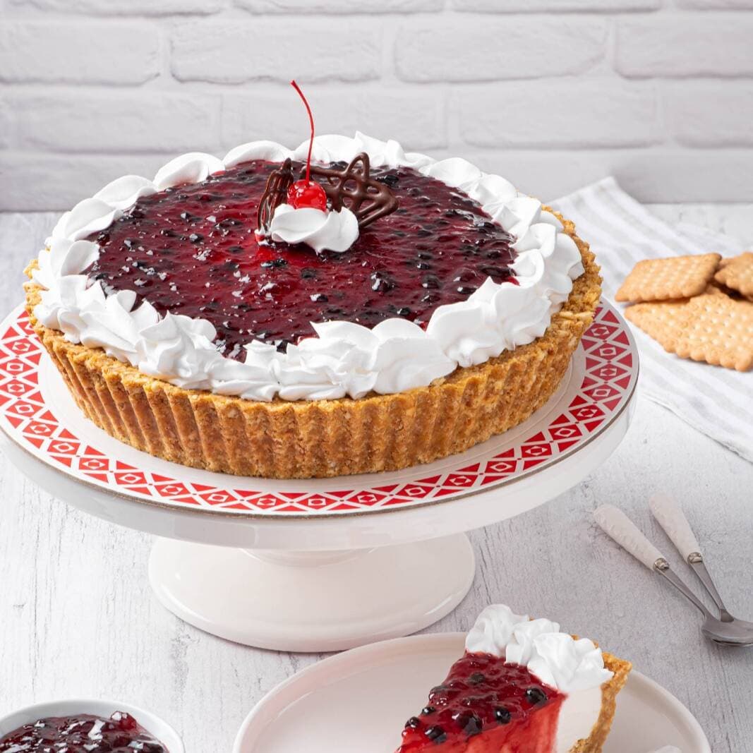 Porción de Cheesecake de Sauco