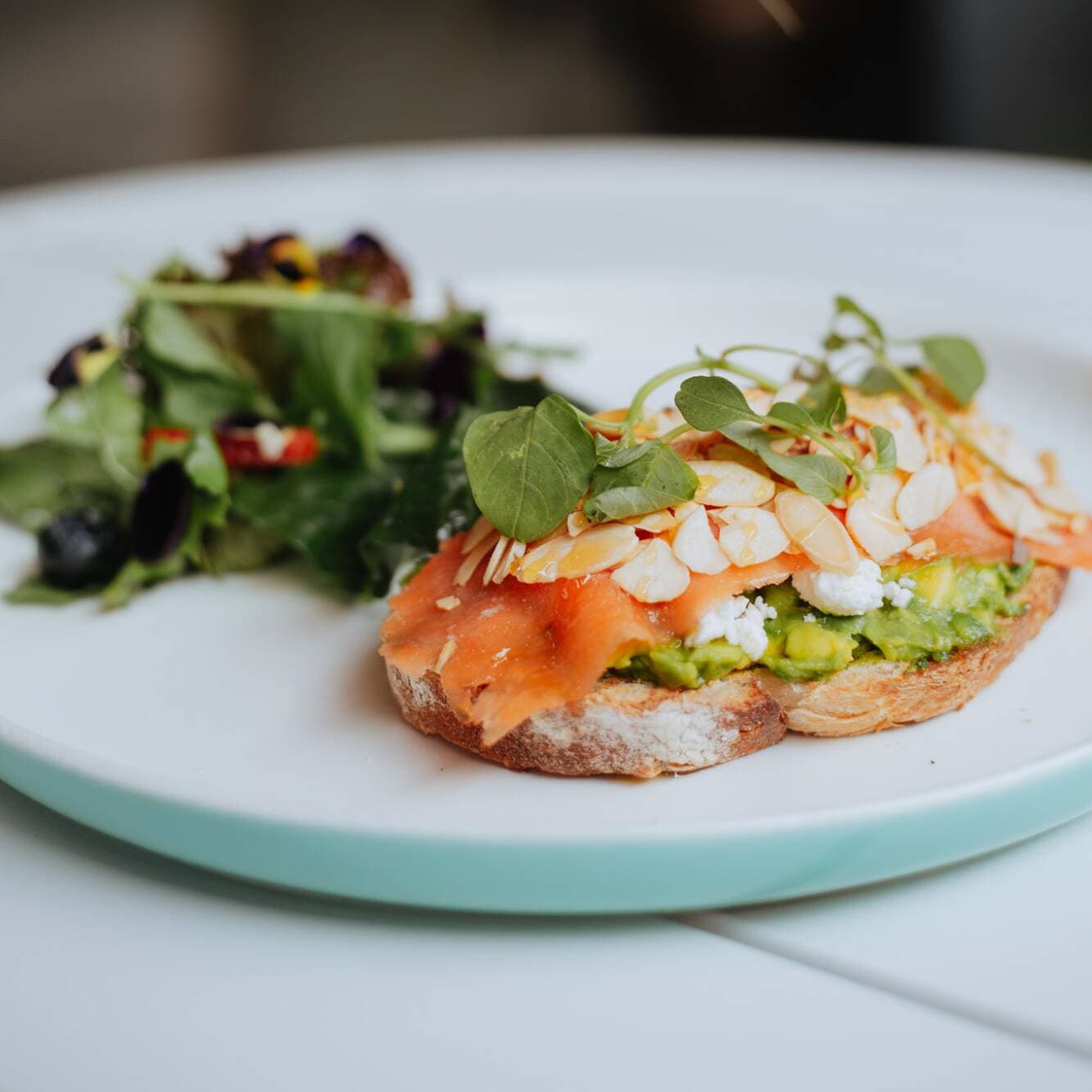 Tosta de Salmón