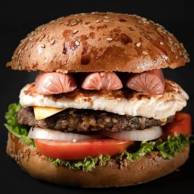 Hamburguesa combinada