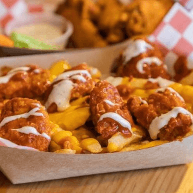 Papas a la francesa con Boneless