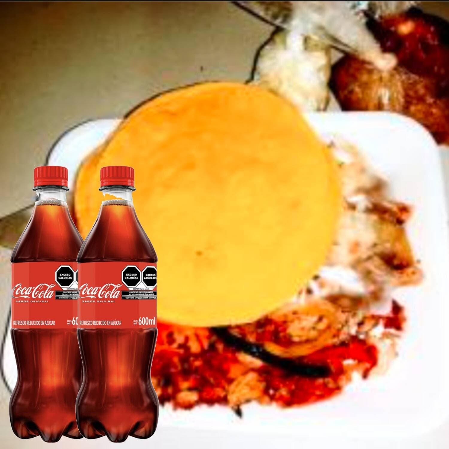 Combo-Combo Coca Cola + Alambre mixto+ Coca600 ml.