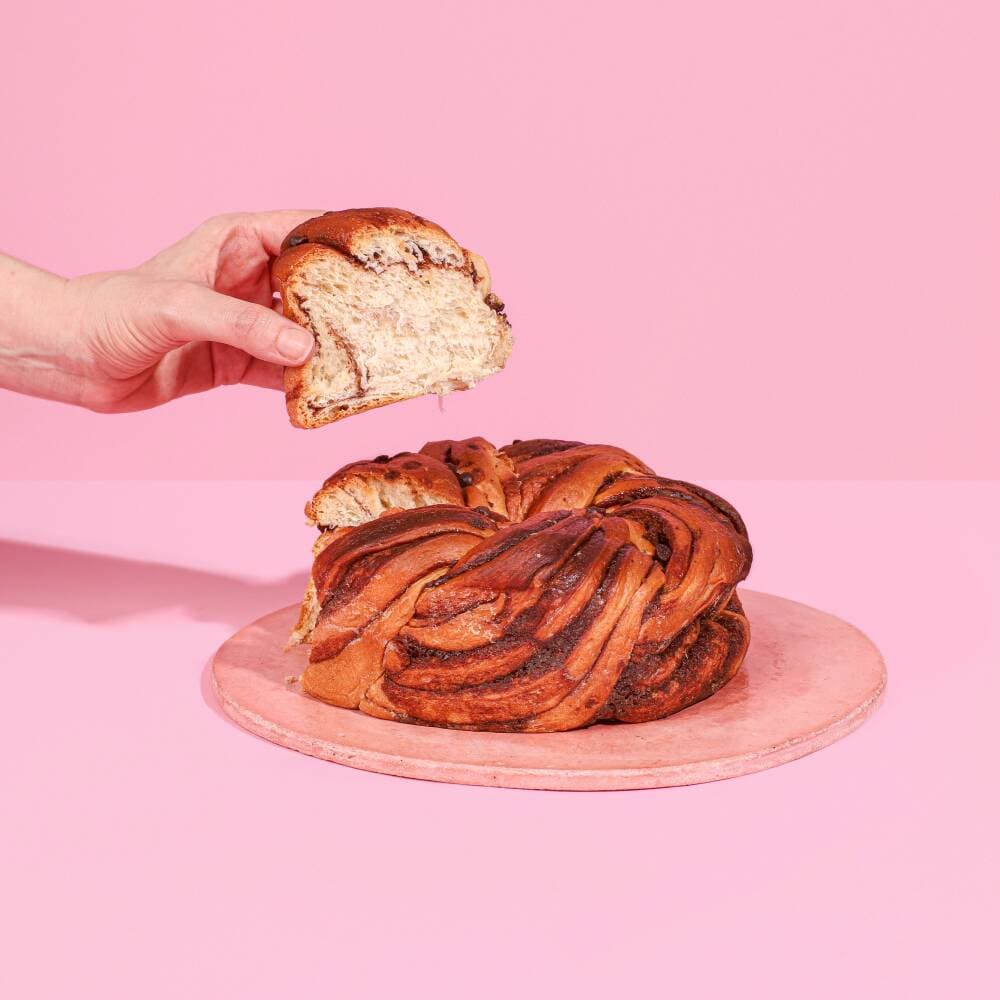 Pan Trenza Molde de Chocolate