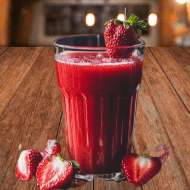 1 Litro de Agua de Fresa Natural