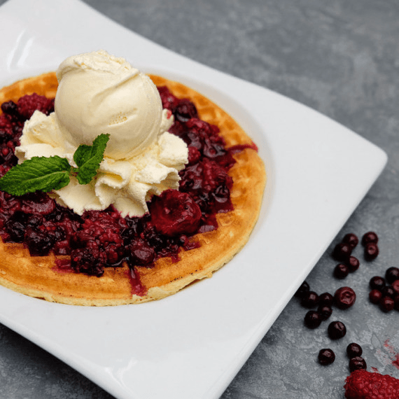Waffle Frutos Rojos