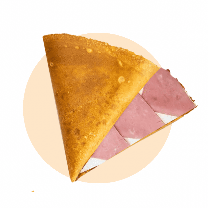 Crepa Jamón con Philadelphia
