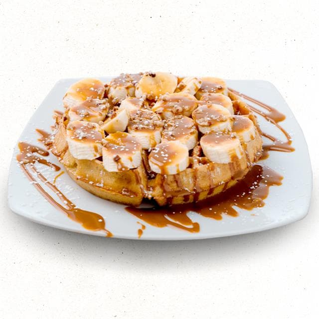 Waffle con Cajeta.