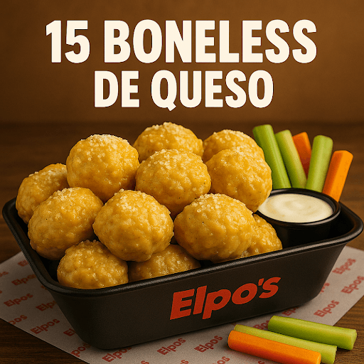 Boneless Quesos 15 piezas