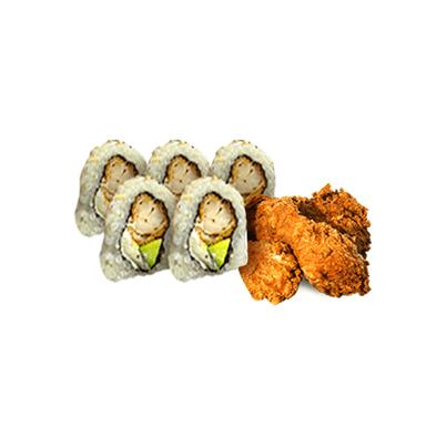 5 makis + 3 alitas