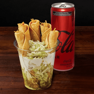 Combo 06 | Flautas Preparadas + Refresco