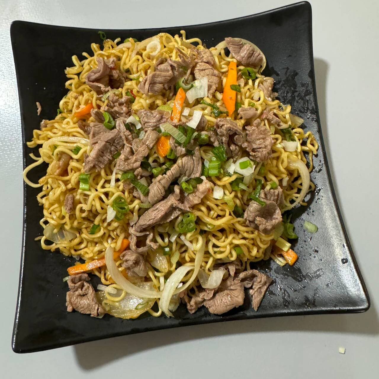 Ramen con Res frito